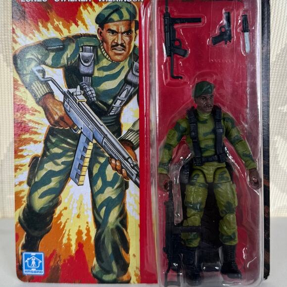 GI Joe Retro Collection Lonzo Stalker Wilkinson Action Figure Walmart Exclusive - Picture 5 of 5